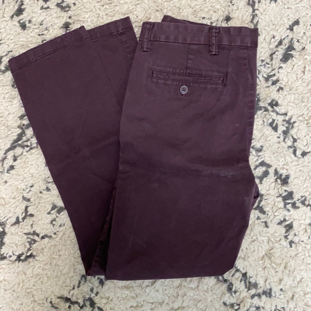 Plum Old Navy Men’s 32x32 Skinny Chino Pants